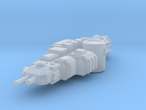 Junker Freighter Rescaled in Clear Ultra Fine Detail Plastic