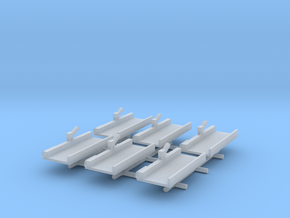 Floating Drydock x6 in Clear Ultra Fine Detail Plastic