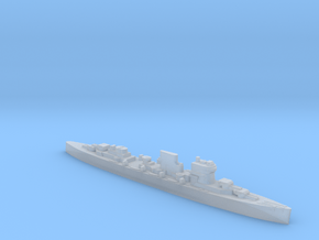 Spanish Canarias cruiser 1:1800 WW2 in Clear Ultra Fine Detail Plastic
