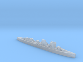 Spanish Canarias cruiser 1:3000 WW2 in Clear Ultra Fine Detail Plastic