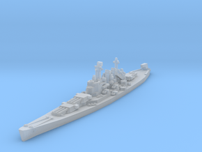 North Carolina class battleship 1/4800 in Clear Ultra Fine Detail Plastic