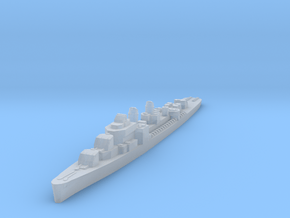 USS Harry F. Bauer destroyer ml 1:2400 WW2 in Clear Ultra Fine Detail Plastic
