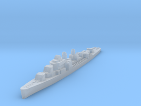 USS Harry F. Bauer destroyer ml 1:3000 WW2 in Clear Ultra Fine Detail Plastic
