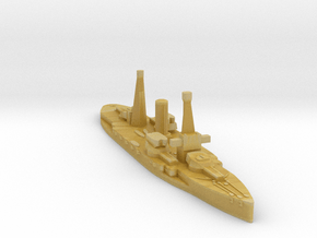 Spanish Jaime I battleship 1920 1:3000 in Tan Fine Detail Plastic