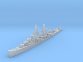 USN Atlanta class cruiser 1/1800 in Clear Ultra Fine Detail Plastic