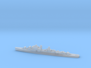 USS Thomas E. Fraser destroyer ml 1:1800 WW2 in Clear Ultra Fine Detail Plastic