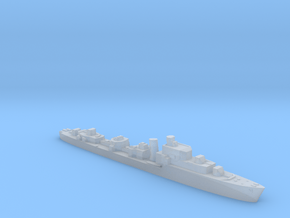 HMS Saumarez destroyer 1:1800 WW2 in Clear Ultra Fine Detail Plastic
