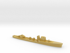 Italian Climene torpedo boat 1:3000 WW2 in Tan Fine Detail Plastic