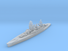 Andrea Doria Battleship 1/4800 in Clear Ultra Fine Detail Plastic