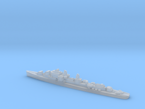 USS Henley destroyer 1:1800 post WW2 in Clear Ultra Fine Detail Plastic