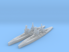 Zara class heavy cruiser in Clear Ultra Fine Detail Plastic