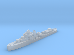 Brazilian Apa destroyer 1:1800 post WW2 in Clear Ultra Fine Detail Plastic