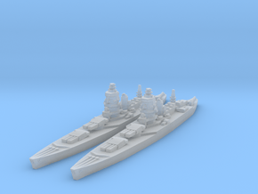 Dunkerque class battlecruiser in Clear Ultra Fine Detail Plastic