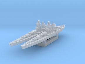 Richelieu battleship 1/4800 in Clear Ultra Fine Detail Plastic