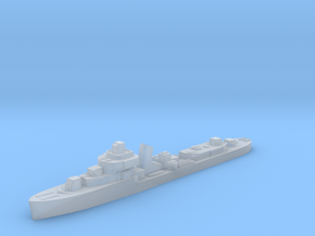 Brazilian Apa destroyer 1:3000 post WW2 in Clear Ultra Fine Detail Plastic