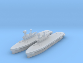 HMS Eagle in Clear Ultra Fine Detail Plastic