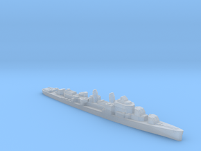 USS Putnam destroyer 1:2400 WW2 in Clear Ultra Fine Detail Plastic