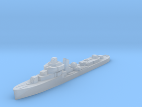 Brazilian Araguaya destroyer 1:3000 post WW2 in Clear Ultra Fine Detail Plastic