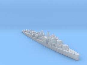 USS Douglas H Fox destroyer 1:1800 WW2 in Clear Ultra Fine Detail Plastic