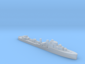 HMS Havant class destroyer 1:1800 WW2 in Clear Ultra Fine Detail Plastic