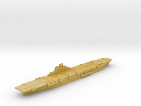 HMS Indomitable carrier 1948 1:3000 in Tan Fine Detail Plastic