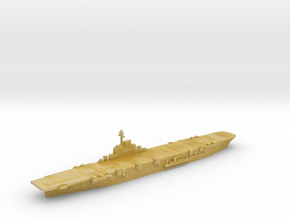 HMS Indomitable carrier 1948 1:1800 in Tan Fine Detail Plastic
