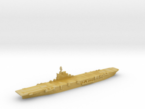 HMS Indomitable carrier 1945 1:1800 in Tan Fine Detail Plastic