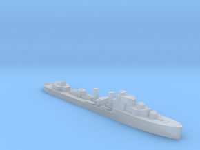 HMS Havelock destroyer 1:3000 WW2 in Clear Ultra Fine Detail Plastic