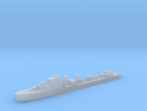 HMS Harvester destroyer 1:3000 WW2 in Clear Ultra Fine Detail Plastic