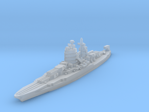 New Mexico class battleship 1/4800 in Clear Ultra Fine Detail Plastic
