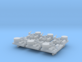 Large Naval Base x6 in Clear Ultra Fine Detail Plastic
