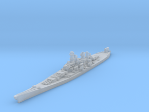 Iowa class battleship 1/1800 in Tan Fine Detail Plastic