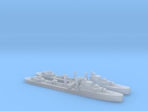 2pk I-class destroyer 1:1250 WW2 in Clear Ultra Fine Detail Plastic
