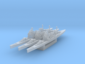 Takao class cruiser 1/4800 in Clear Ultra Fine Detail Plastic