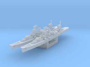 Agano cruiser (Axis & Allies) in Clear Ultra Fine Detail Plastic