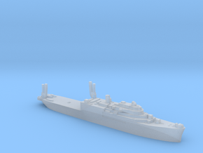 USS Currituck seaplane tender 1:4800 WW2 in Clear Ultra Fine Detail Plastic