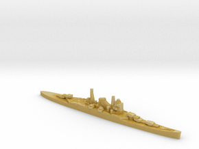 IJN Mogami cruiser 1:4800 WW2 in Tan Fine Detail Plastic