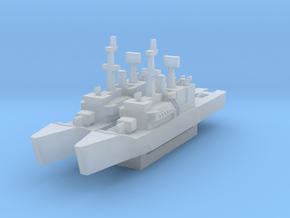 RN Leander class Frigate 1/2400 x2 in Clear Ultra Fine Detail Plastic