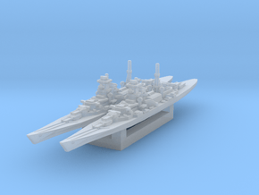 Prinz Eugen (Axis & Allies) in Clear Ultra Fine Detail Plastic