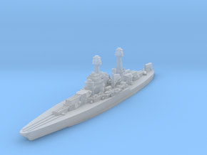 USS California 1930s 1/1800 in Clear Ultra Fine Detail Plastic