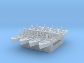 Type C1 Cargo Ship (Axis & Allies) in Clear Ultra Fine Detail Plastic