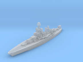 Colorado Battleship 1945 1/1800 in Clear Ultra Fine Detail Plastic