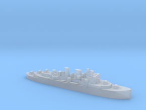 HMCS Prince Robert AA cruiser 1:4800 WW2 in Clear Ultra Fine Detail Plastic