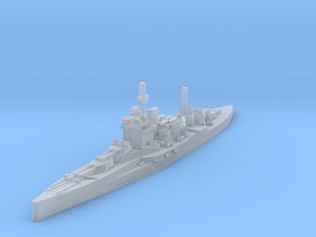 HMS Warspite 1/1800 in Clear Ultra Fine Detail Plastic