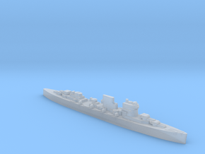 Spanish Canarias cruiser 1:1500 WW2 in Clear Ultra Fine Detail Plastic