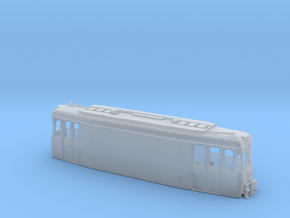 Straßenbahn Arbeitstriebwagen in Clear Ultra Fine Detail Plastic