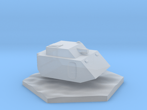 Fox 2 Small Grav Tank hex counter in Clear Ultra Fine Detail Plastic