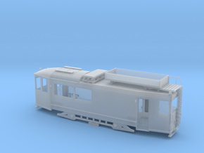 Arbeitstriebwagen der Thühringer Waldbahn Spur H0 in Clear Ultra Fine Detail Plastic