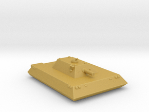 Tiger Large Grav Tank 25mm in Tan Fine Detail Plastic