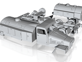 LKW IFA G5 Tankzug (zivi Var.) TT 1:120 in Clear Ultra Fine Detail Plastic